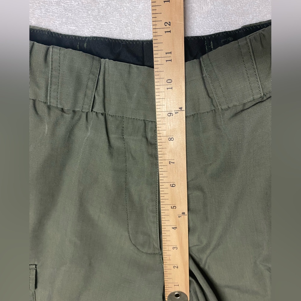 Womens Green Cargo Tactical Pants - Picture 6 of 10